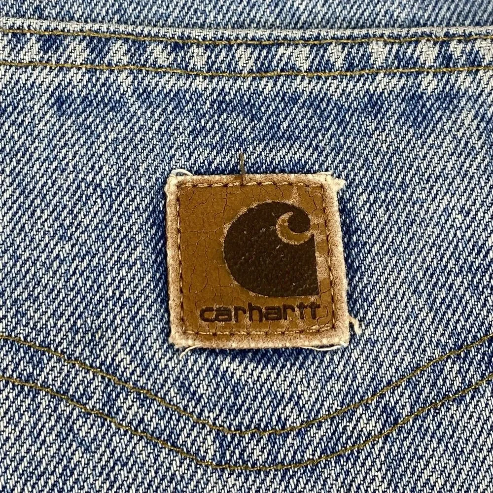 Vintage Carhartt B18 STW Traditional‎ Fit Jeans Men's Size 42X30 Workwear 2005